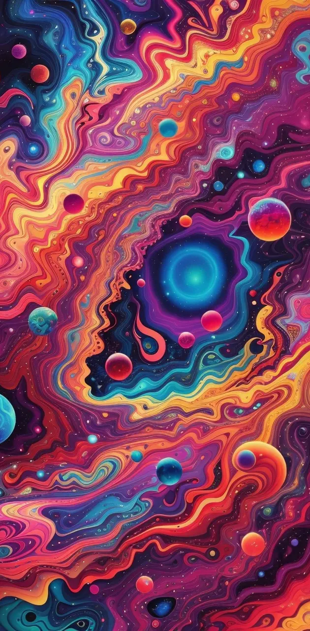 Vibrant Nebula Dreams