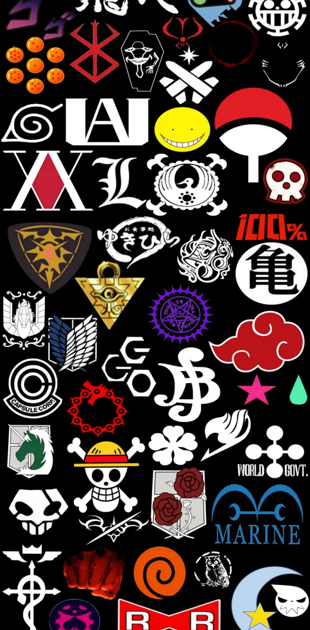 Manga symbols