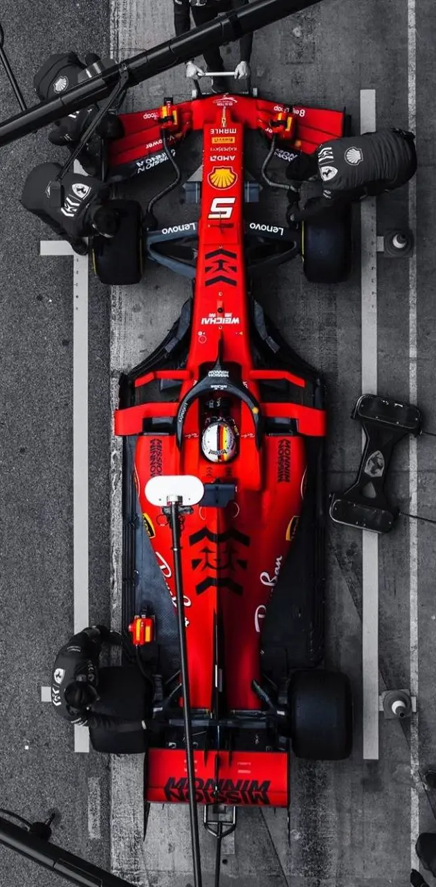 Ferrari pit stop F1