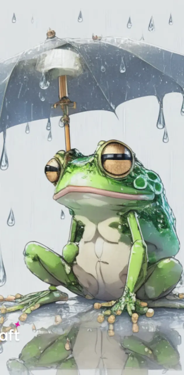 Sad frog