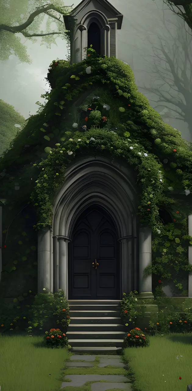 Moss covered Chapel