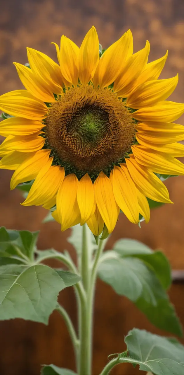Yellow sunflower.