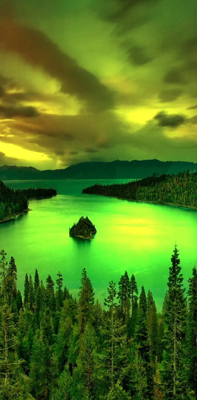 Green Glow Lake