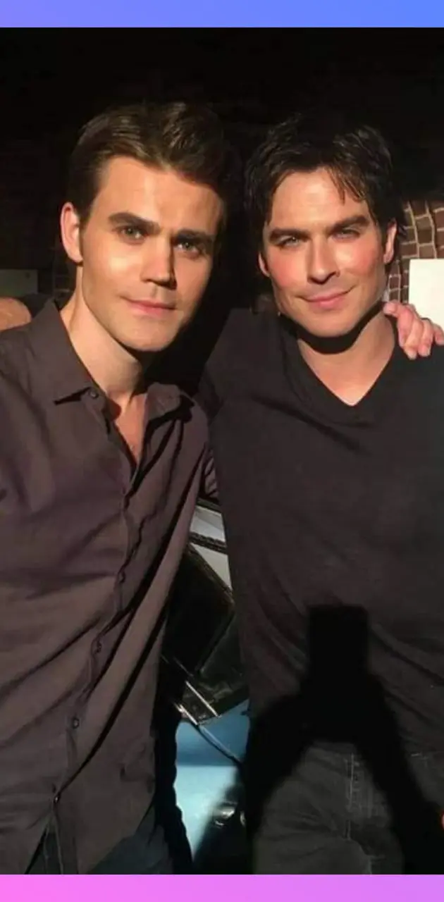 Damon y Stefan 