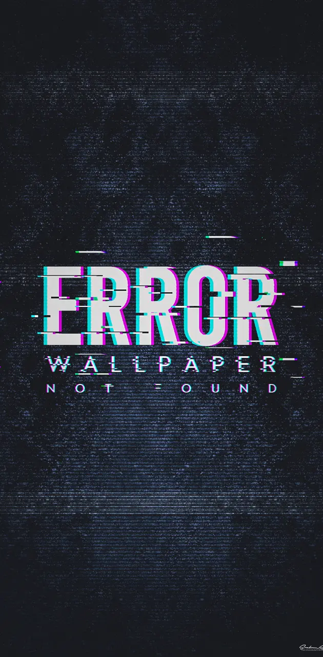 Wallpaper Error