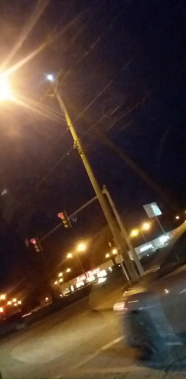 Driving near lights