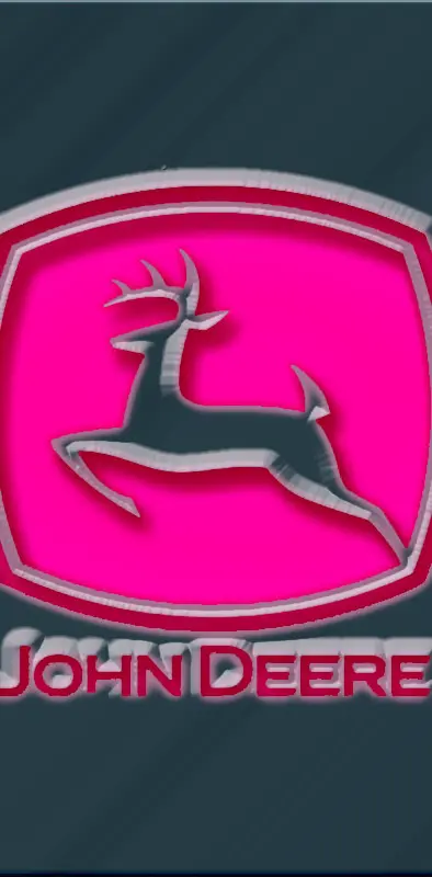 pink john deere logos