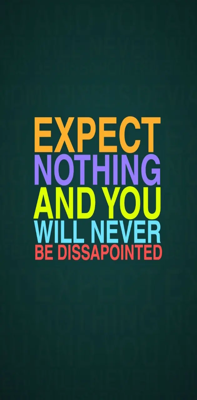 Dont Expect