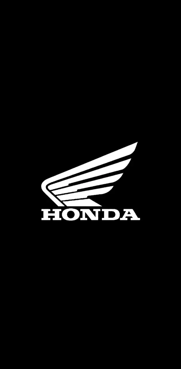 White Honda logo wallpaper 