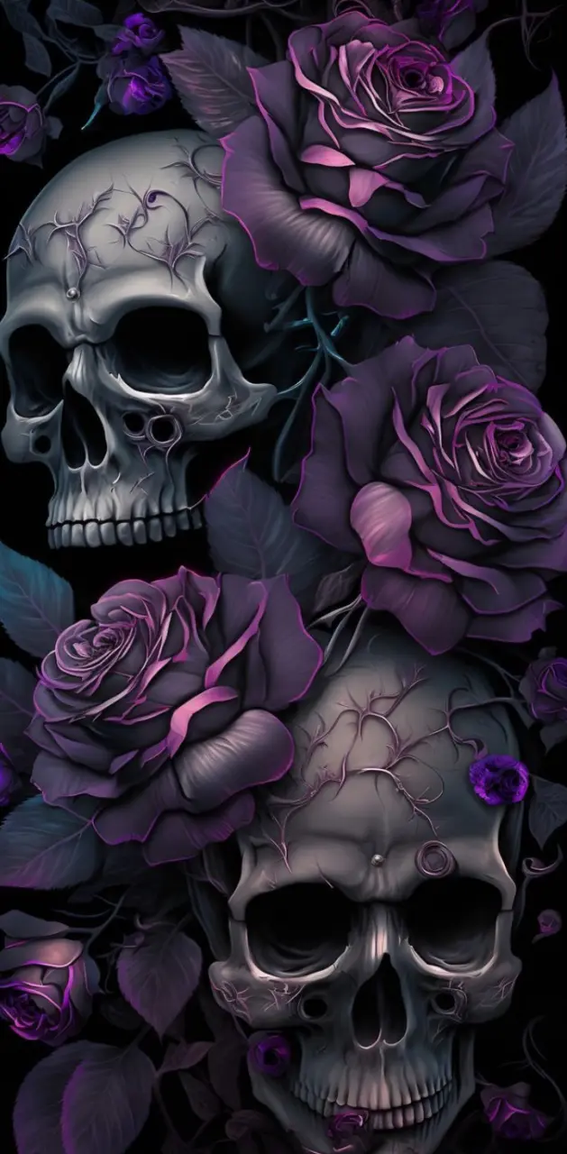 Skull n roses