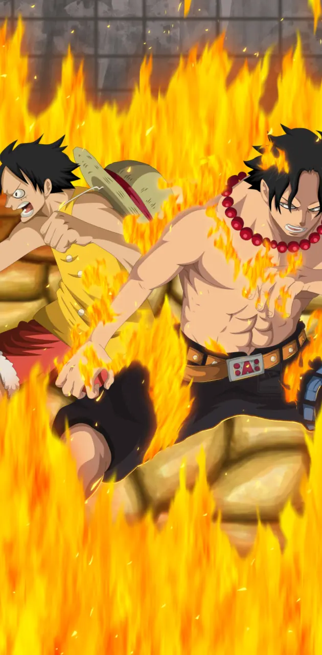 Ace and luffy