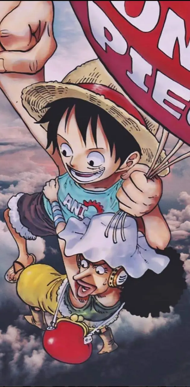 Luffy and Usopp kid