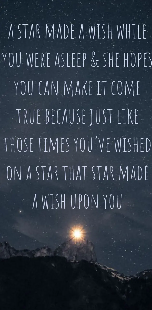 Wishing star