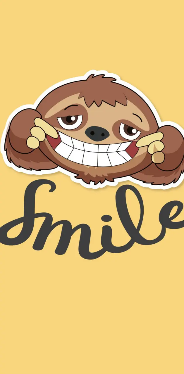 Sloth smile