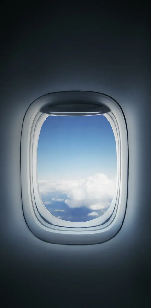 view from airplane window wallpaper