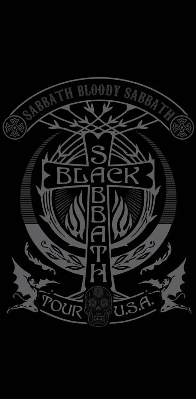black sabbath logo wallpaper