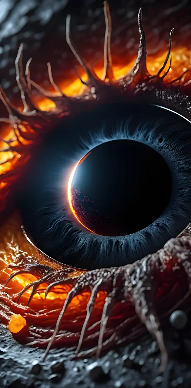 eye of a black hole