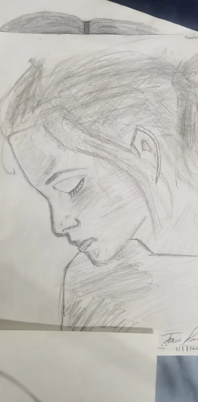 Sad Sketch Face