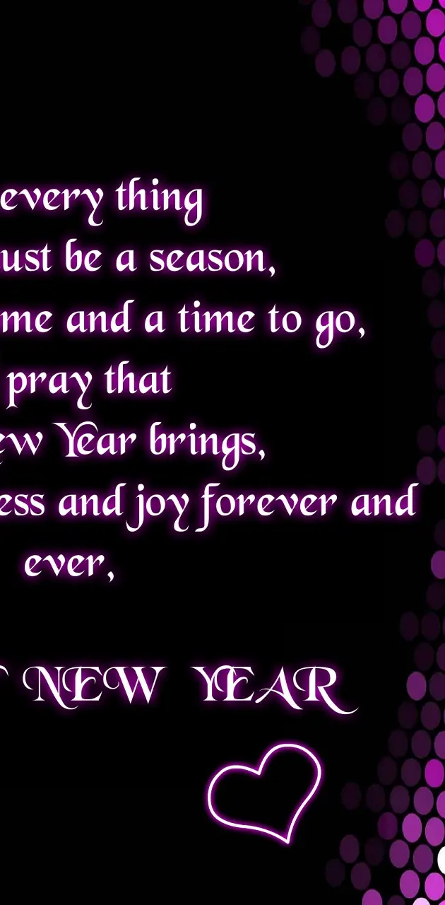 New year wish