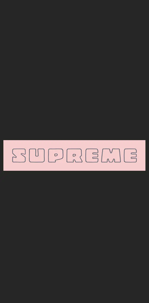 Supreme Pink 