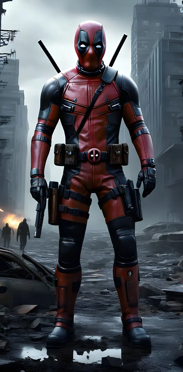 Deadpool front angle