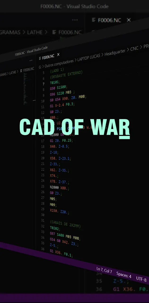 CNC Cad of War