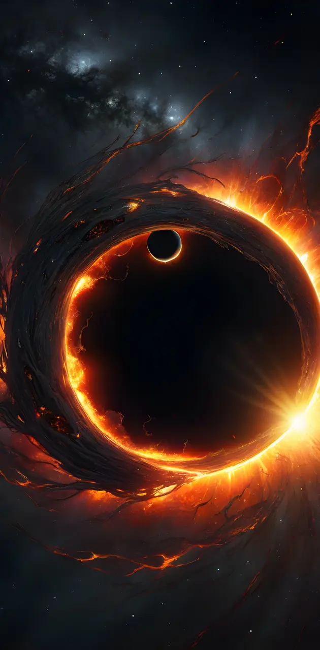 black hole amd sun