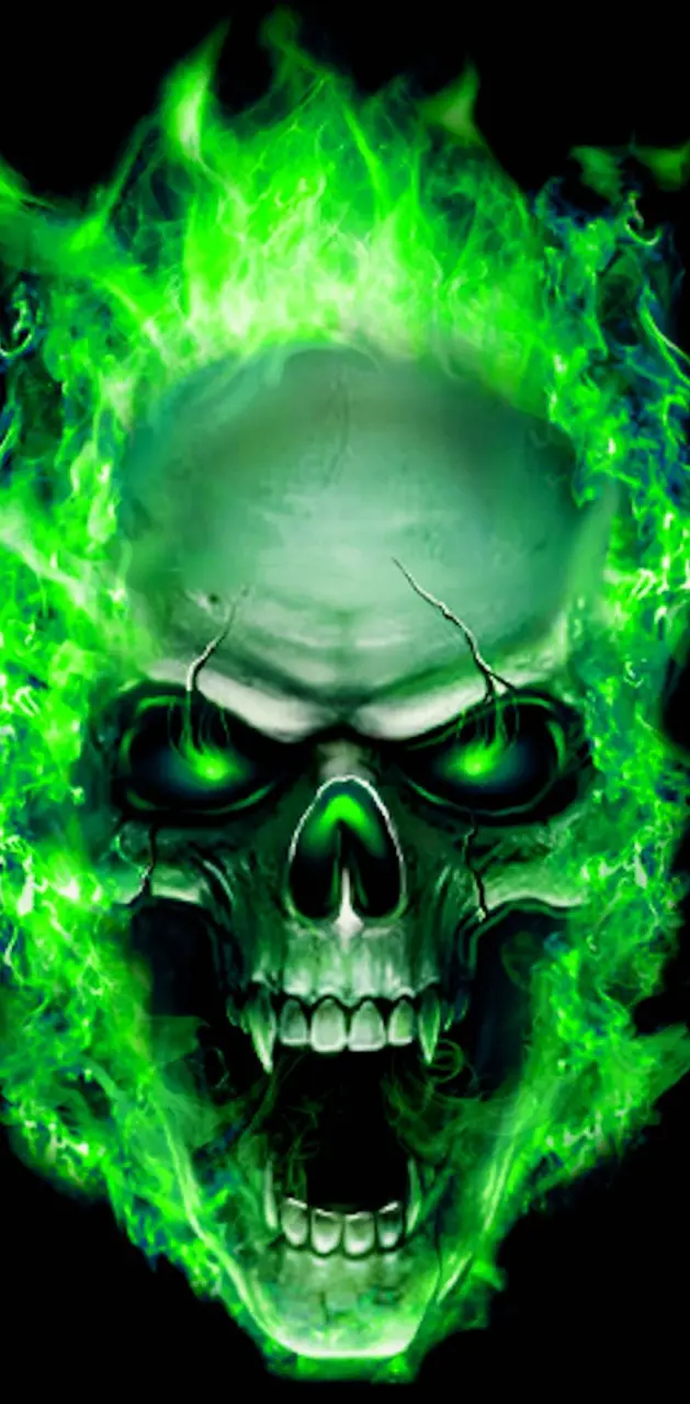 ghost rider green flame