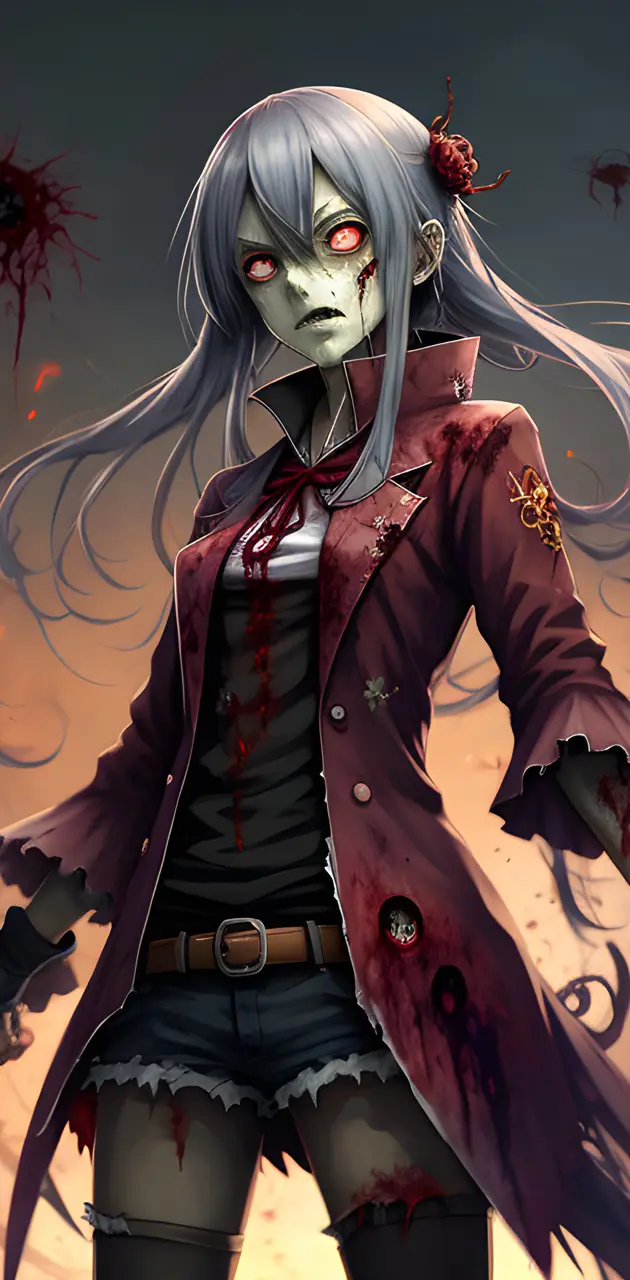 Anime Zombie woman