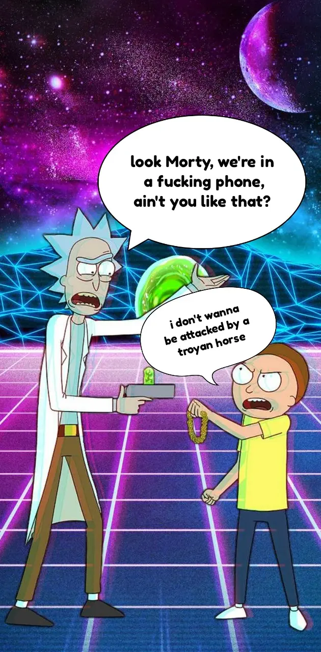 Rick and Morty phone wallpaper by CuejeHX - Download on ZEDGE™