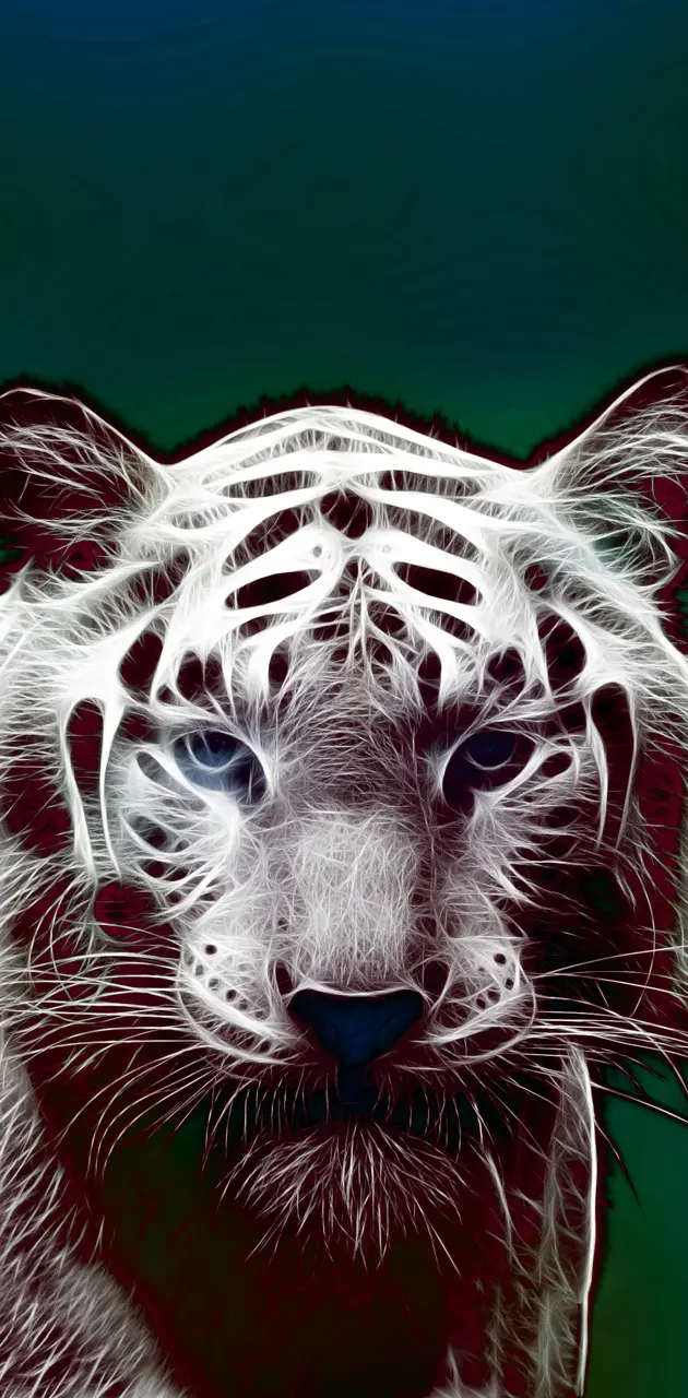 white tiger design