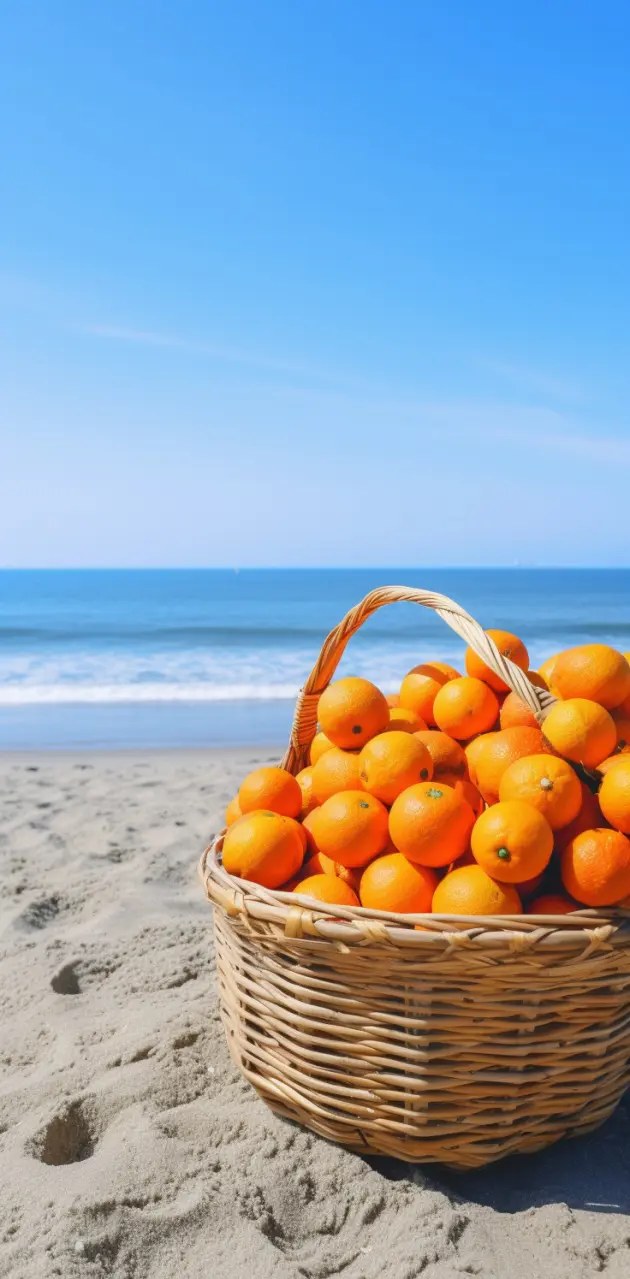 Orange Fruit in Basket