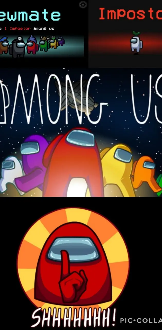 Download Among Us All Sus Wallpaper