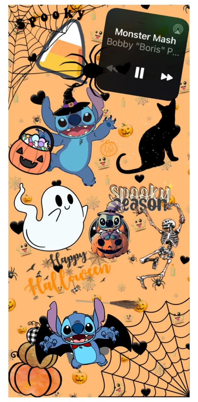 Your stitch wallpaper Halloween, Stitch