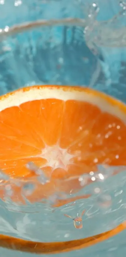 Orange In The Water
