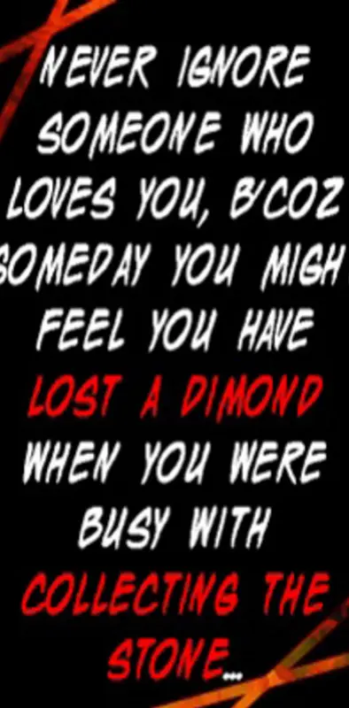 Dont Lose Diamonds