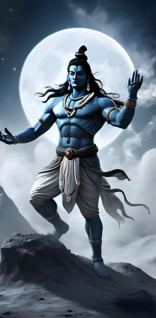 the mighty lord Shiva