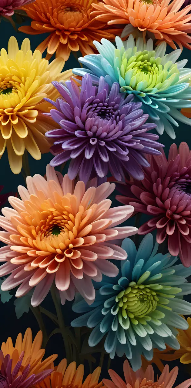 Chrysanthemum colours