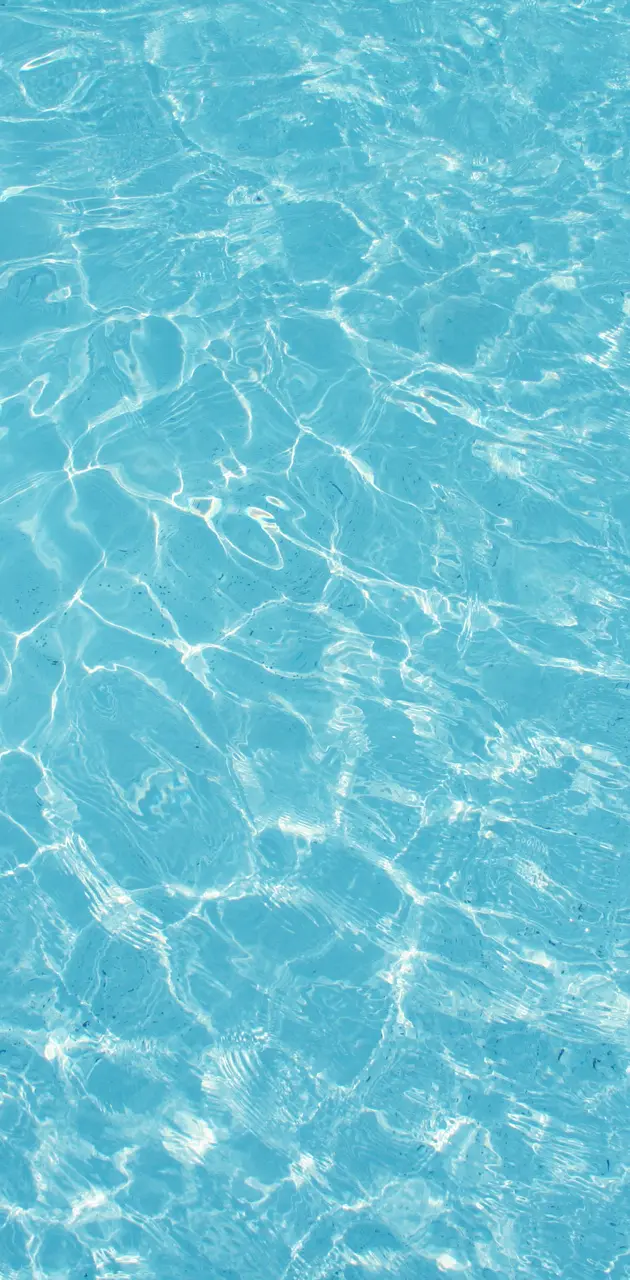 Blue summer pool