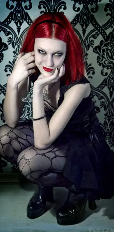 Redhead Gothic Girl