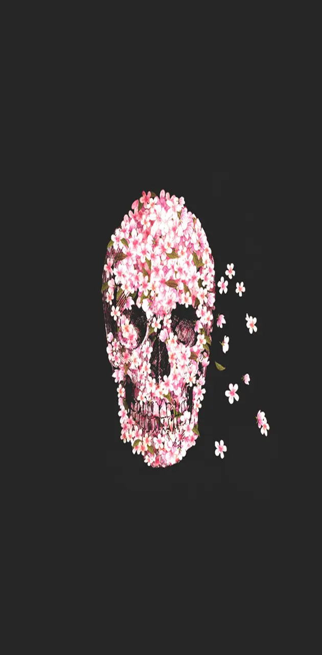 Flower Skull