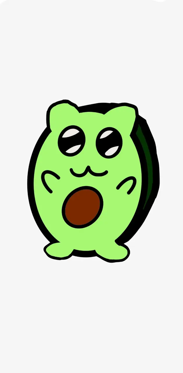 Frog avocado