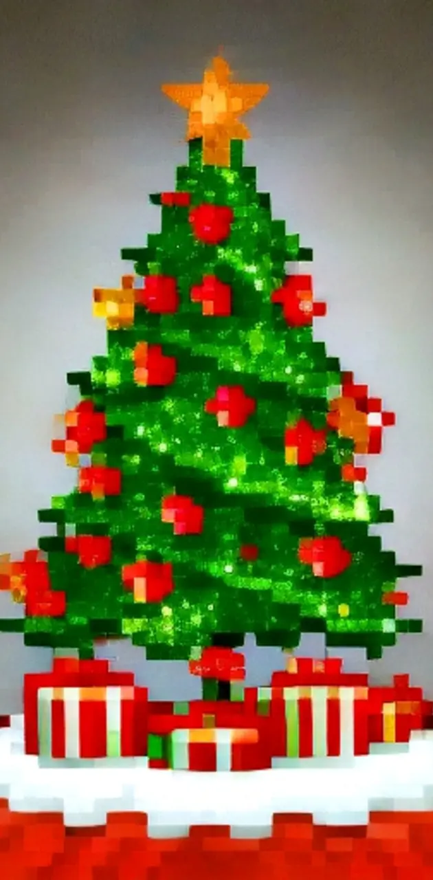 Pixel Christmas Tree