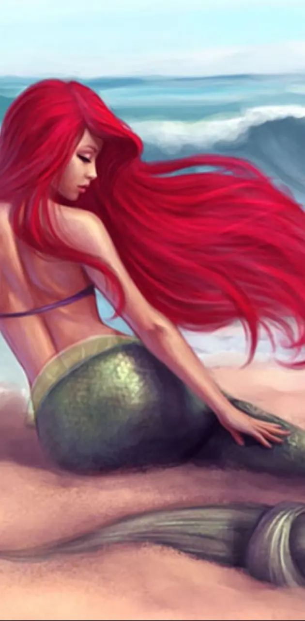 Cartoon-mermaid