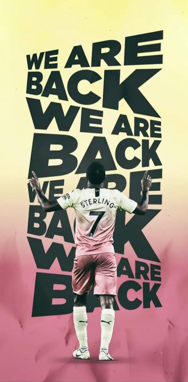 We are back 