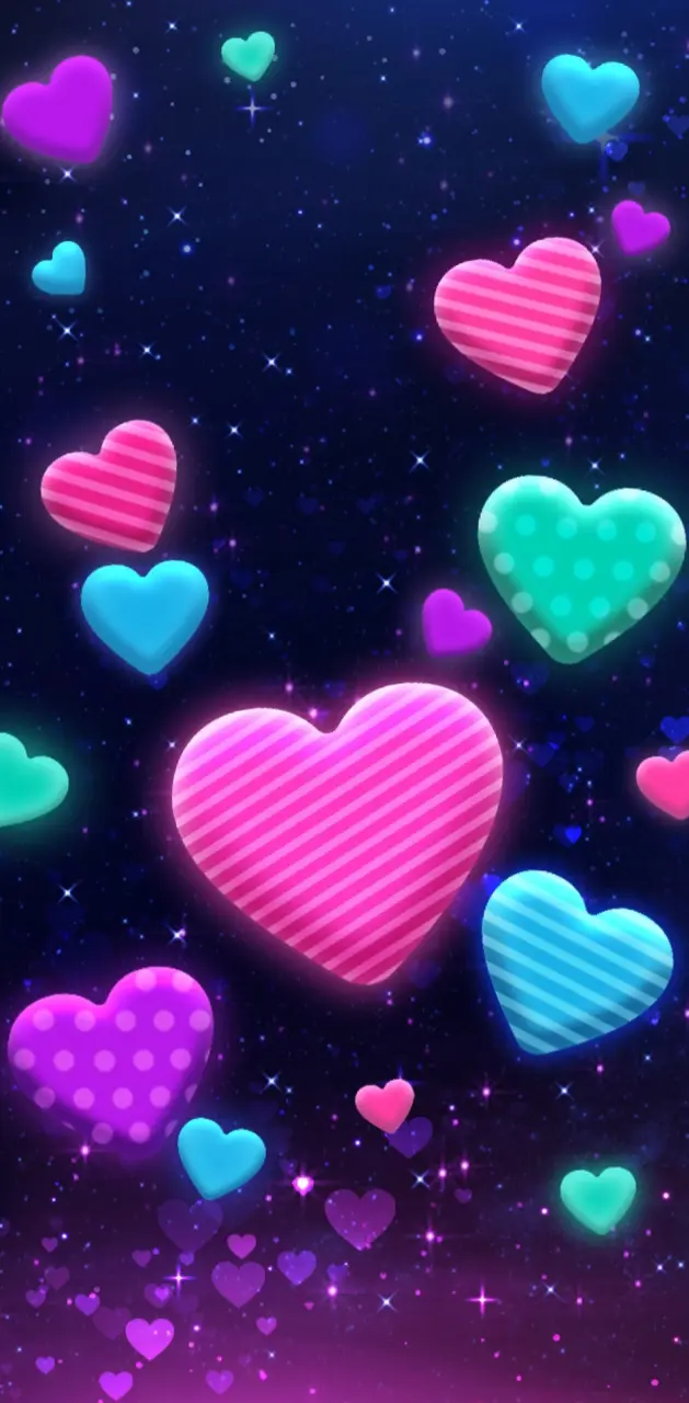 Hearts N Hearts wallpaper by NikkiFrohloff - Download on ZEDGE™ | 3967