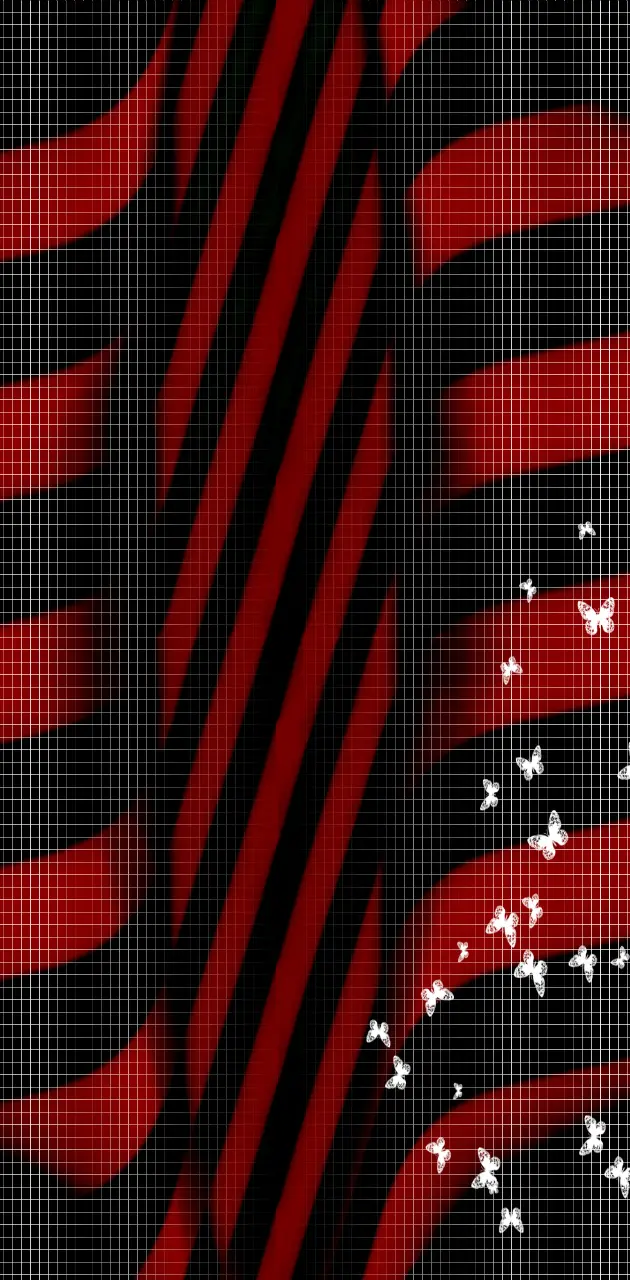 black red pattern