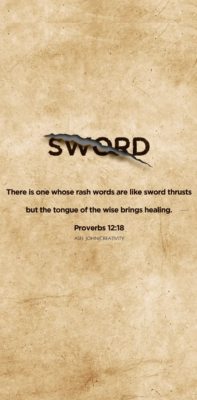 Proverbs 12 18