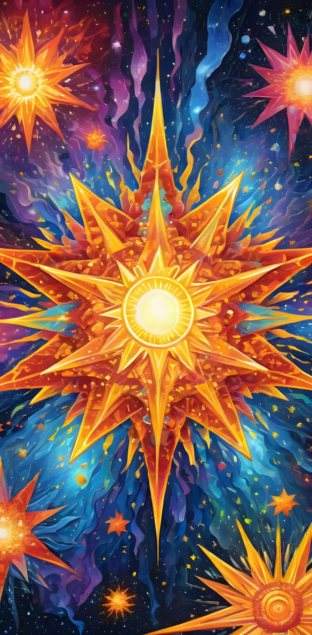 Solar-Star Color Explosion 1