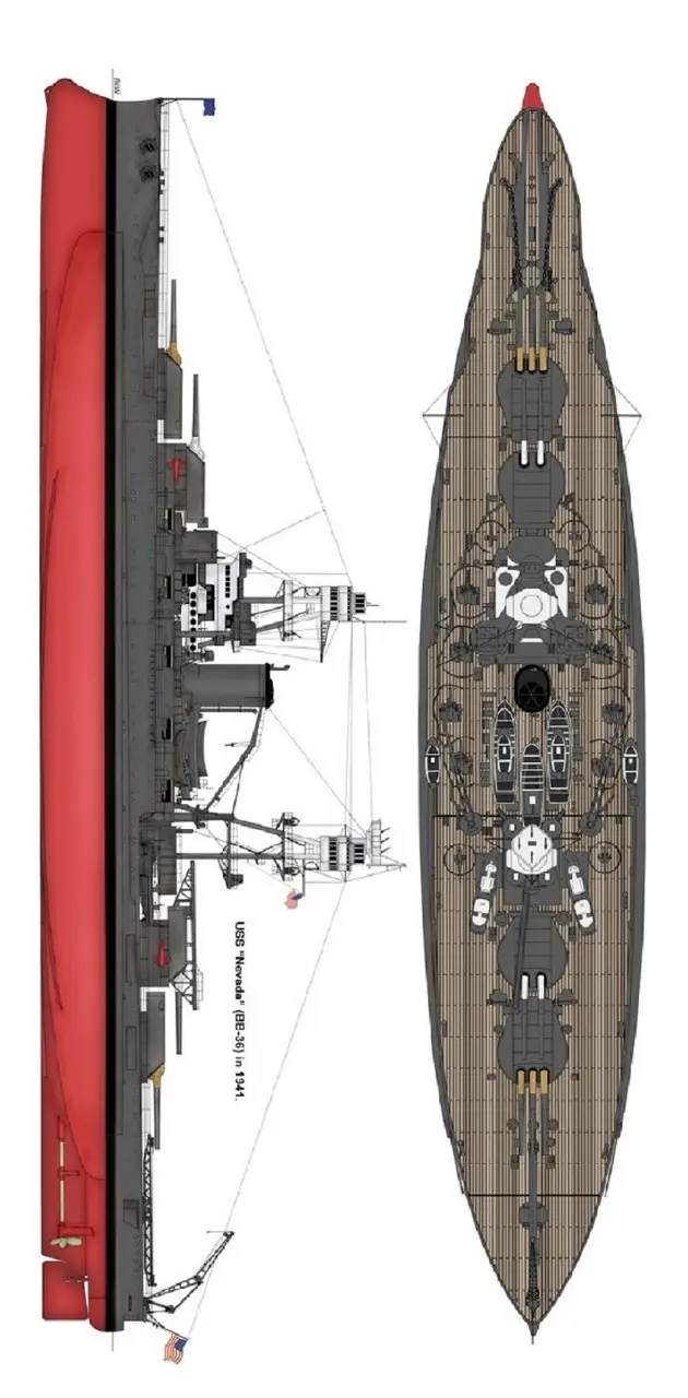 USS BB Nevada